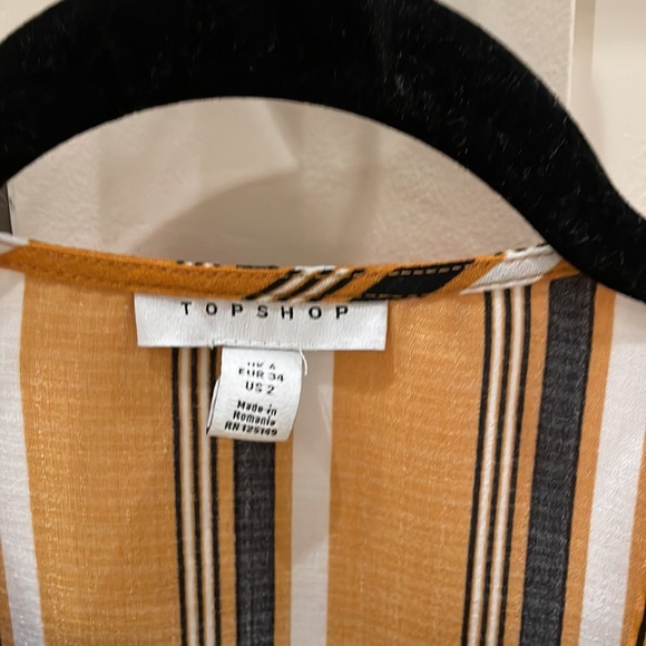 Top shop stylish blouse with ribbon - Picture 2 of 6